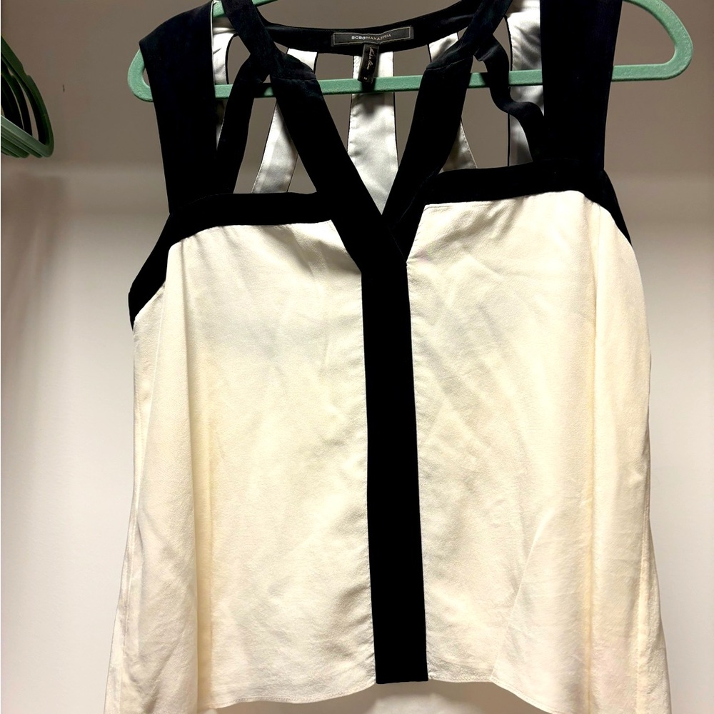 100% Silk White blouse